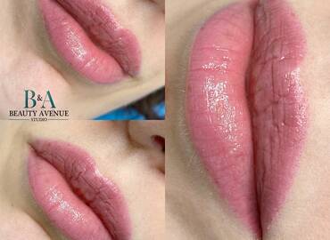 Результат после перманентного макияжа губ в Севастополе, Beauty Avenue